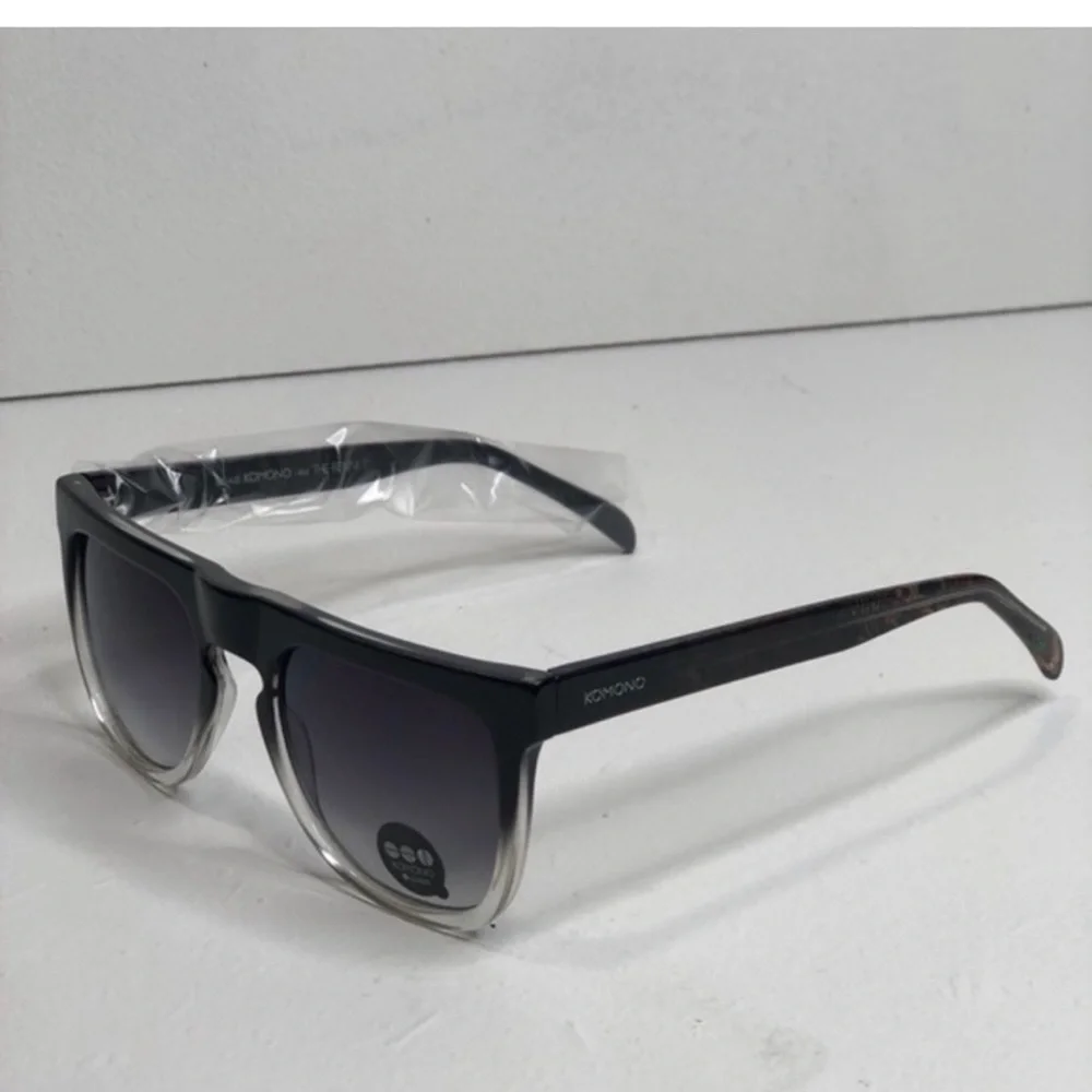 Komono Black Gray Gradient Sunglasses NEW Bennet Paisley